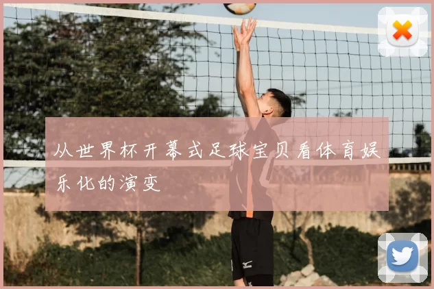 从世界杯开幕式足球宝贝看体育娱乐化的演变