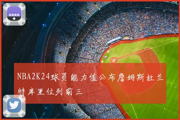 NBA2K24球员能力值公布詹姆斯杜兰特库里位列前三